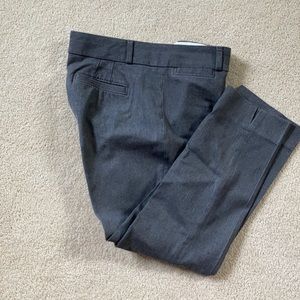 Gray Banana Republic Sloan Crop Pant